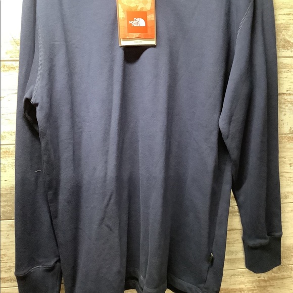 The North Face - Mens Henley - Size XL - Blue - Picture 3 of 8